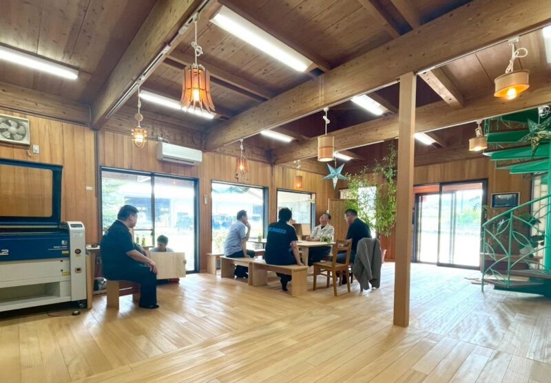 マルサ工業での研修(座学)の様子