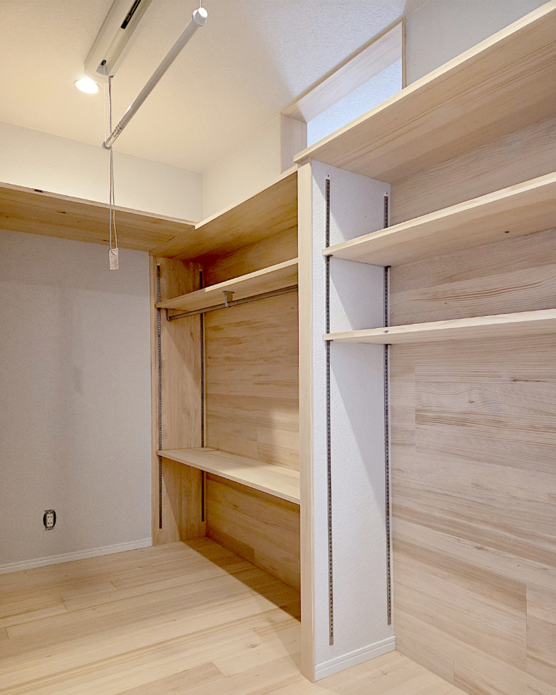 お着替えクローゼットの画像