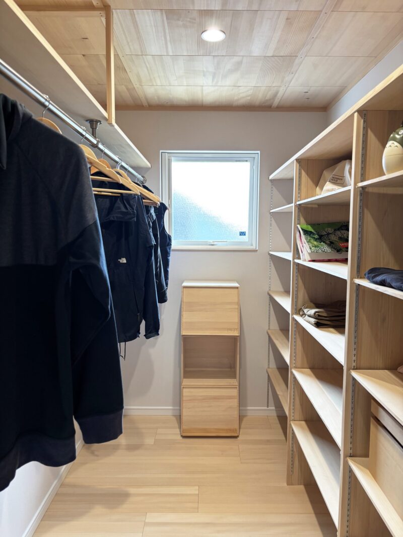 お着替えクローゼットの画像